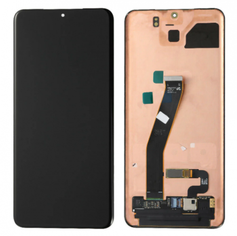 LCD+Touch screen Samsung G980 / G981 S20 (be rėmelio) originalas